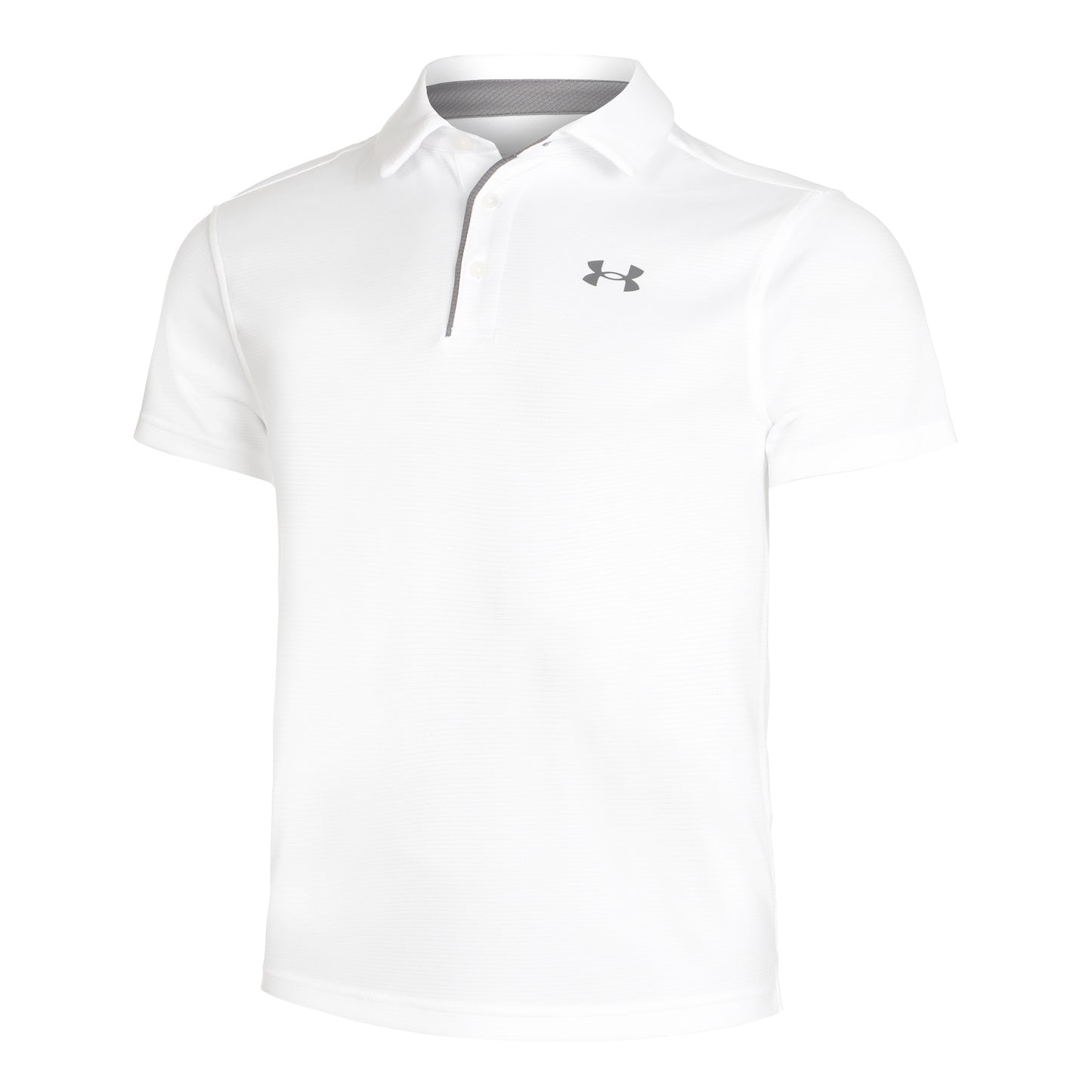 Under Armour Tech Polo Hombres-Blanco,Gris
