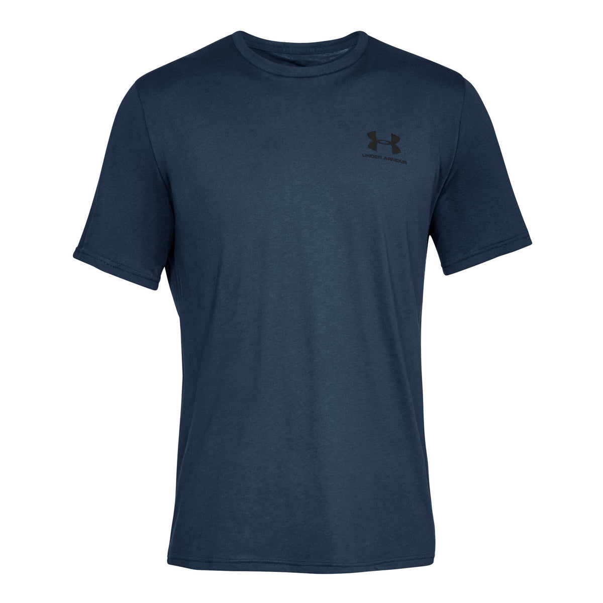 Under Armour Sportstyle Left Chef Camiseta de manga corta Hombres - azul oscuro, negro