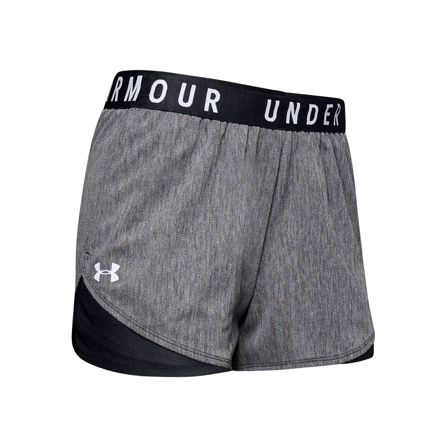 Under Armour Play Up Twist 3.0 Shorts Mujeres - gris oscuro, negro