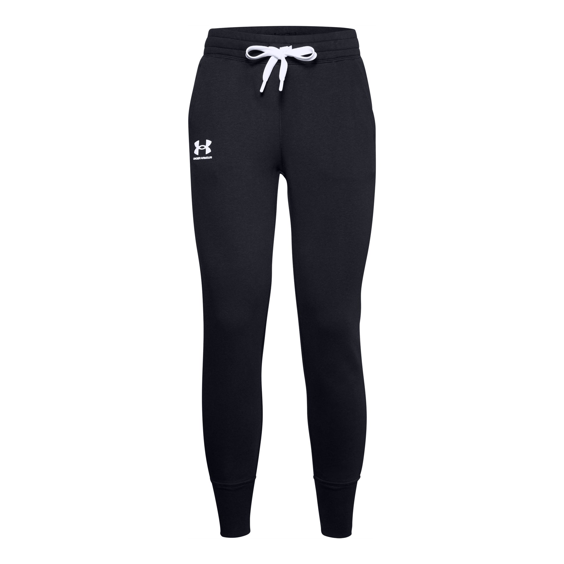 Under Armour Fleece Pantalón de entrenamiento Mujeres - negro, blanco