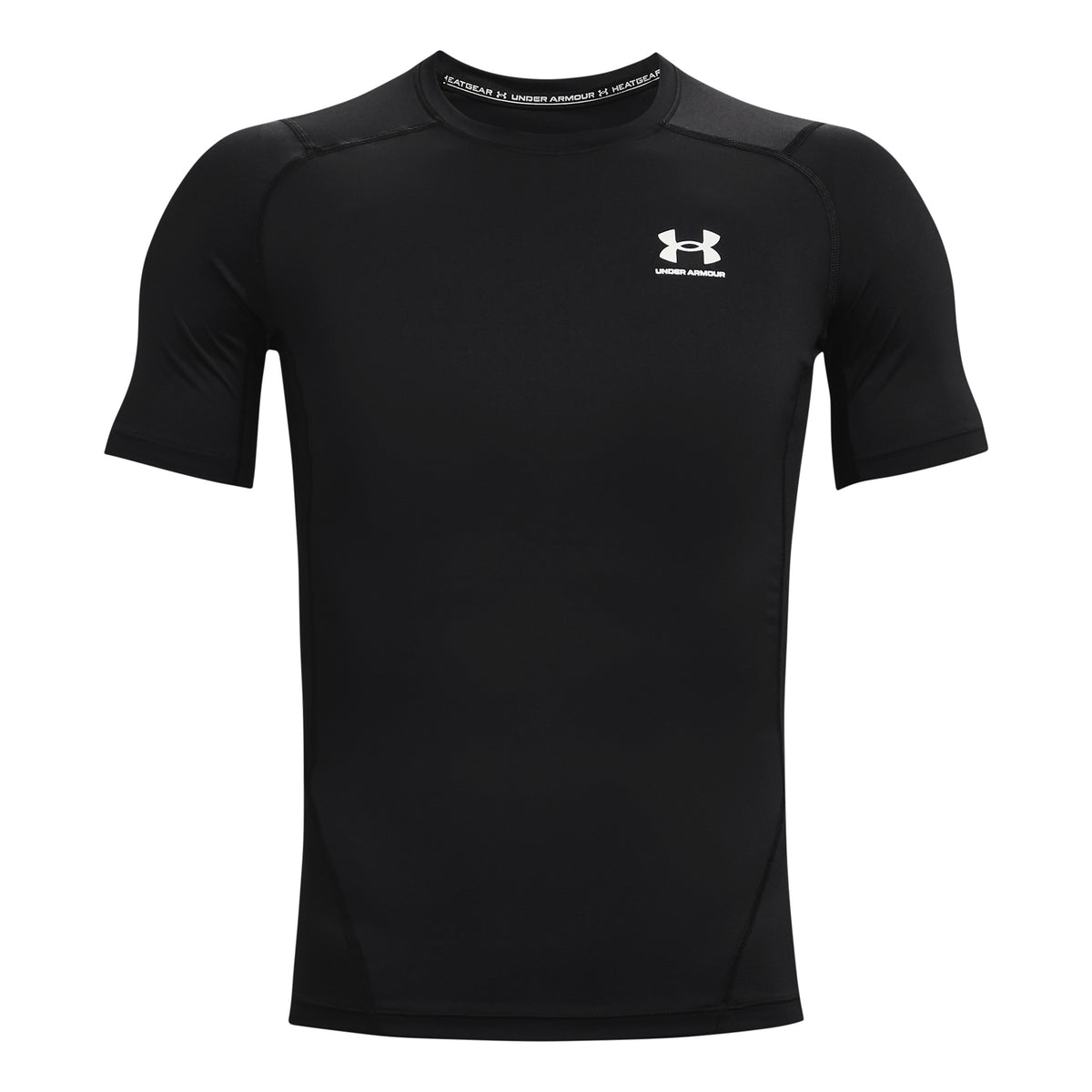 Under Armour Heatgear Armour Comp Camiseta De Manga Corta Hombres-Negro,Blanco