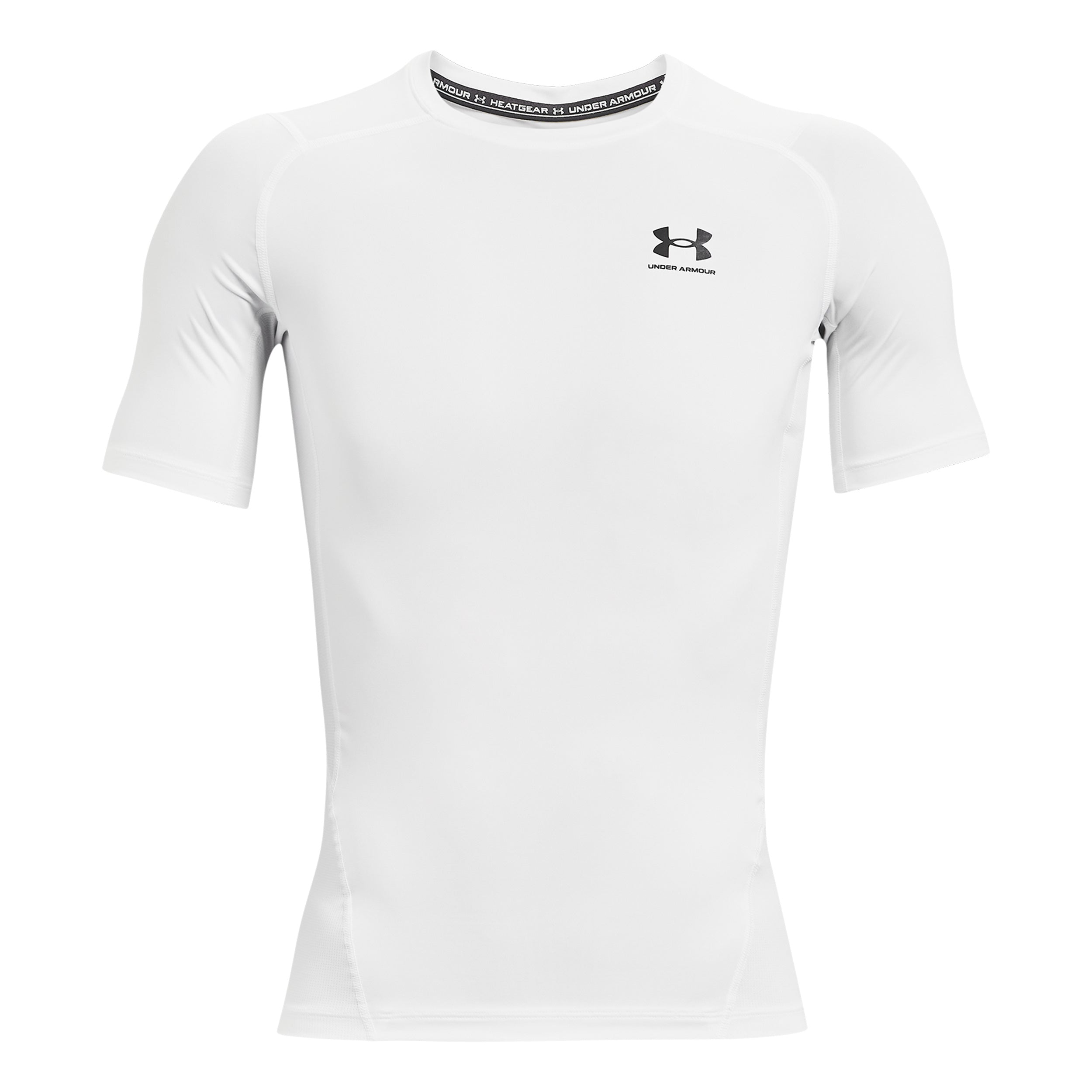 Under Armour Heatgear Comp Camiseta De Manga Corta Hombres-Blanco,Negro