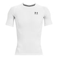 Heatgear Comp Camiseta De Manga Corta Hombres-Blanco,Negro