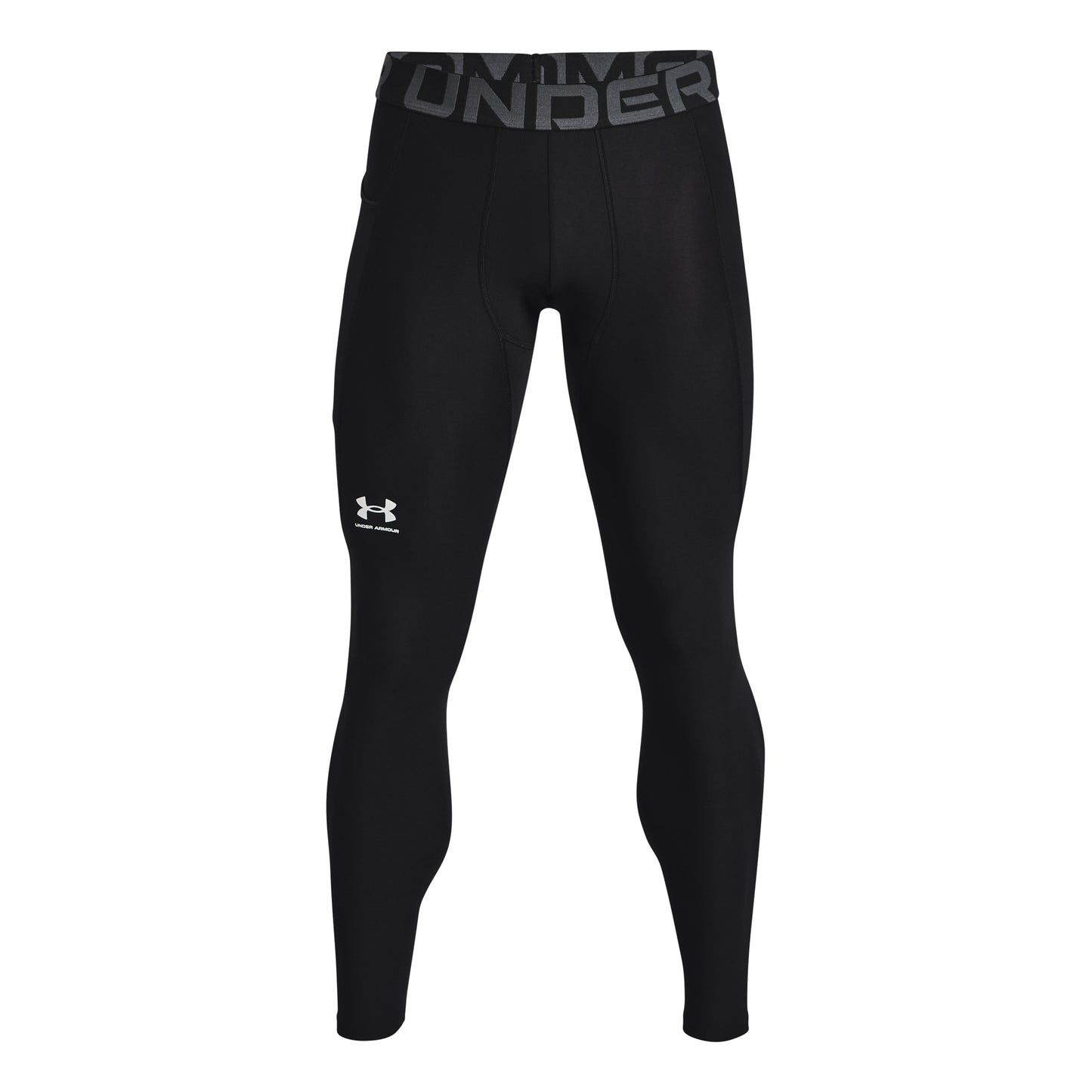 Under Armour Heatgear Malla Hombres-Negro,Blanco