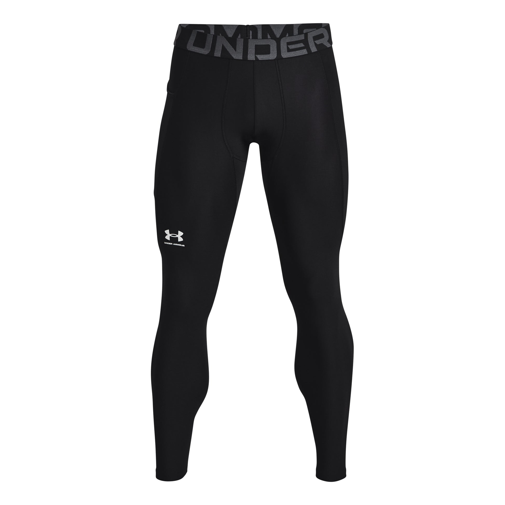 Under Armour Heatgear Malla Hombres-Negro,Blanco