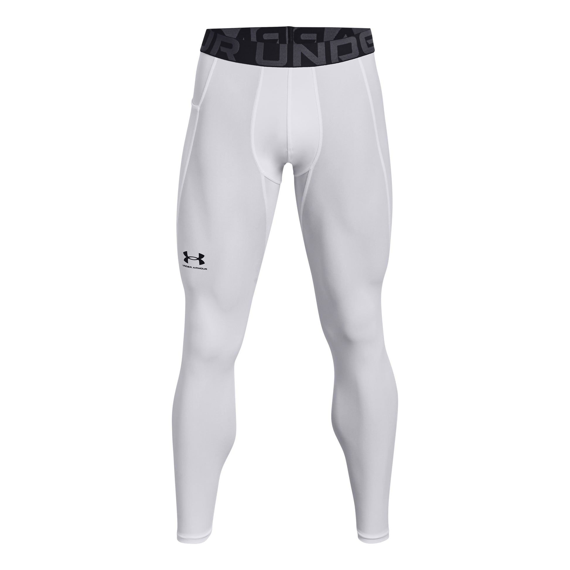 Under Armour Heatgear Malla Hombres-Blanco,Negro