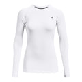 Authentics Crew Camiseta De Manga Larga Mujeres-Blanco