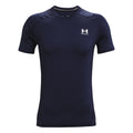 Heatgear Fitted Camiseta de manga corta Hombres - azul oscuro,