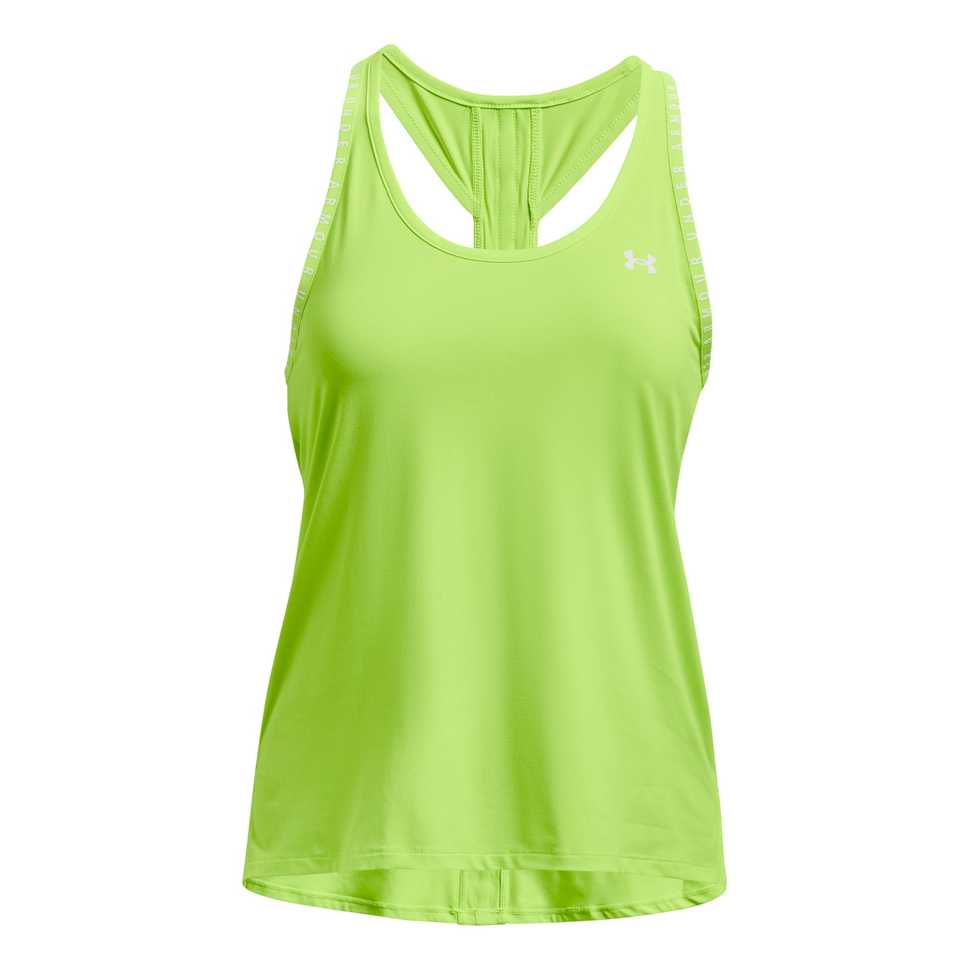 Under Armour Knockout Camiseta de tirantes Mujeres - verde claro,