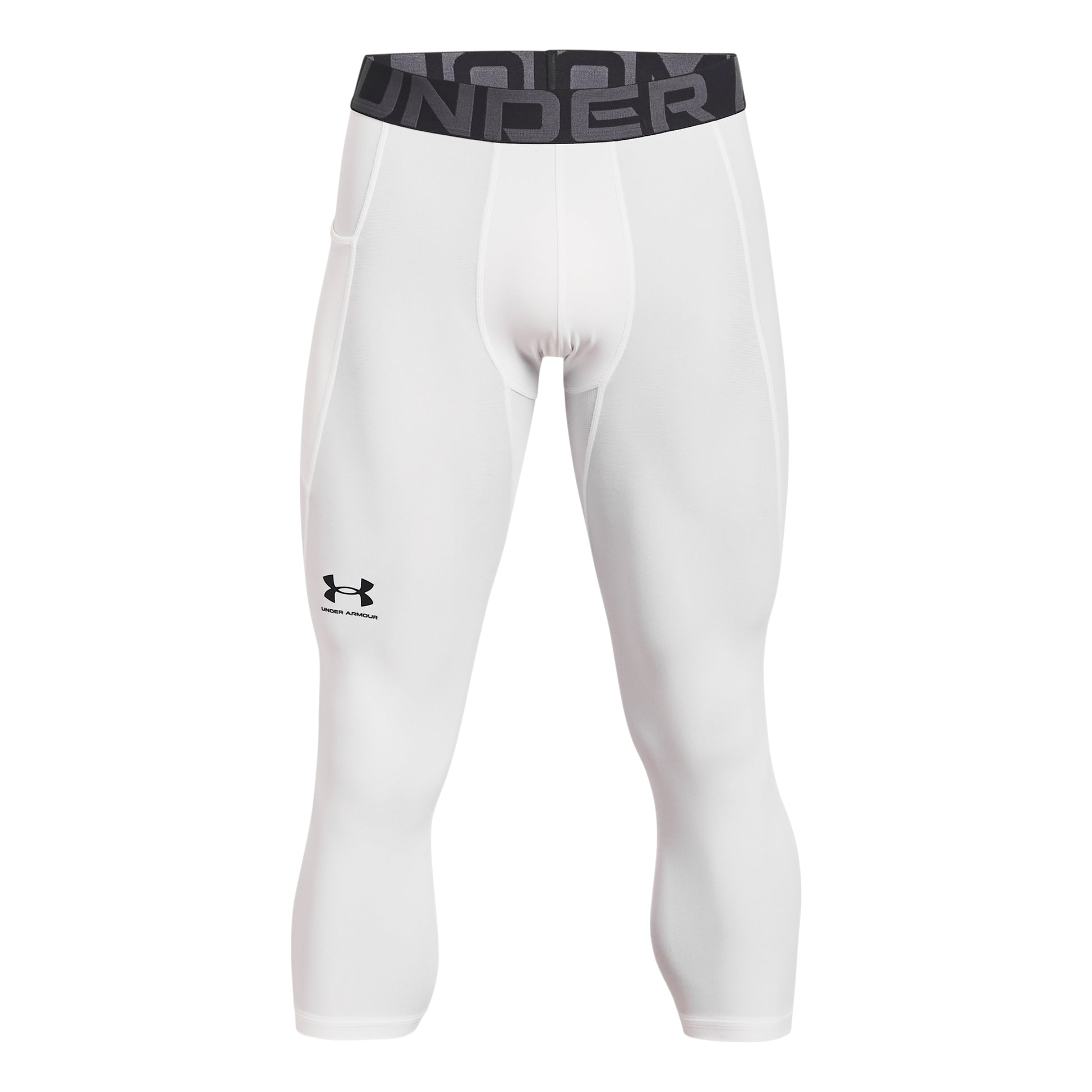 Under Armour Heatgear Malla Hombres-Blanco,Negro