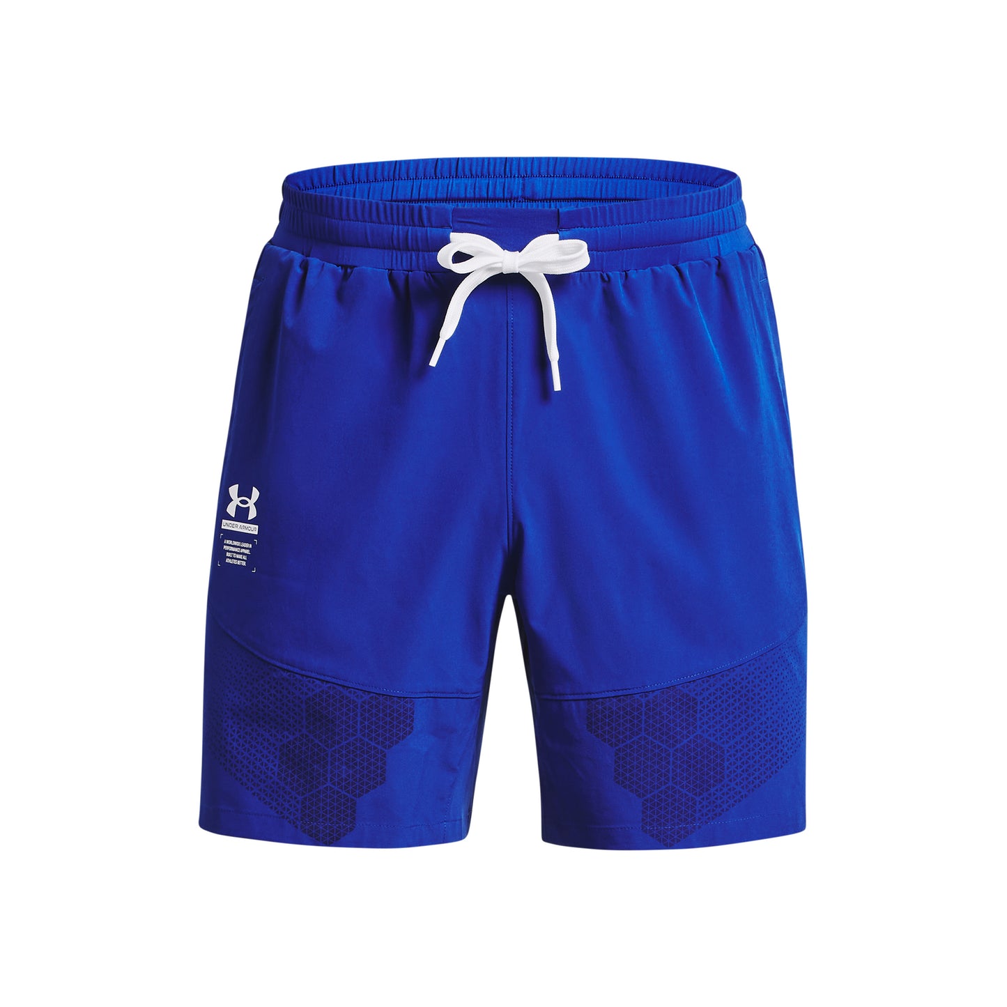 Under Armour Print Woven Shorts Hombres - azul,