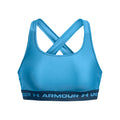 Crossback Mid Sujetador deportivo Mujeres - azul,