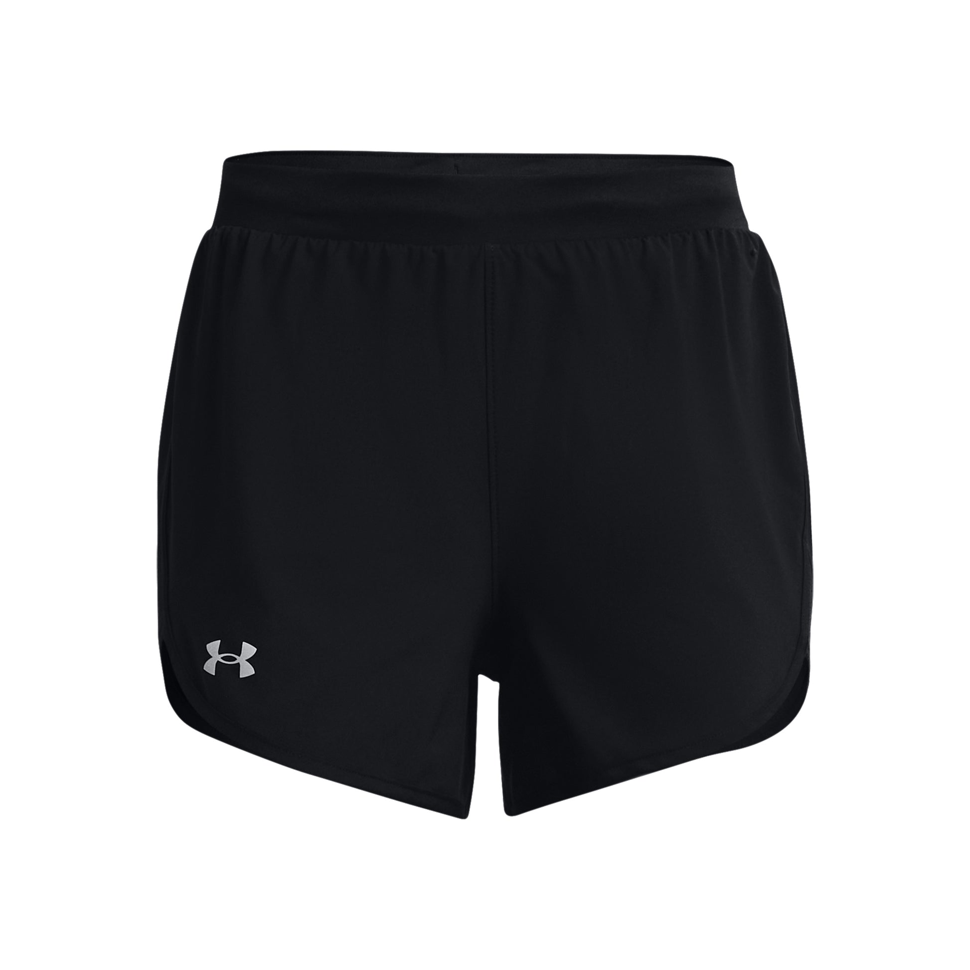 Under Armour Fly By Elite 3in Shorts Mujeres-Negro