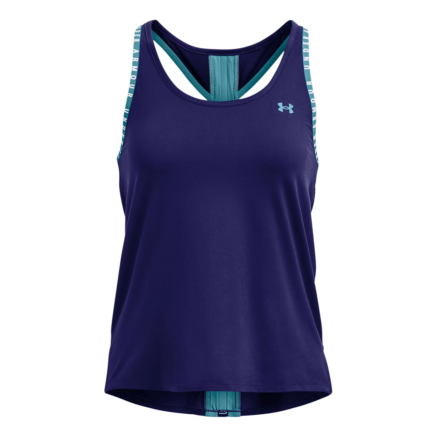 Under Armour Knockout Camiseta de tirantes Mujeres - azul oscuro, turquesa