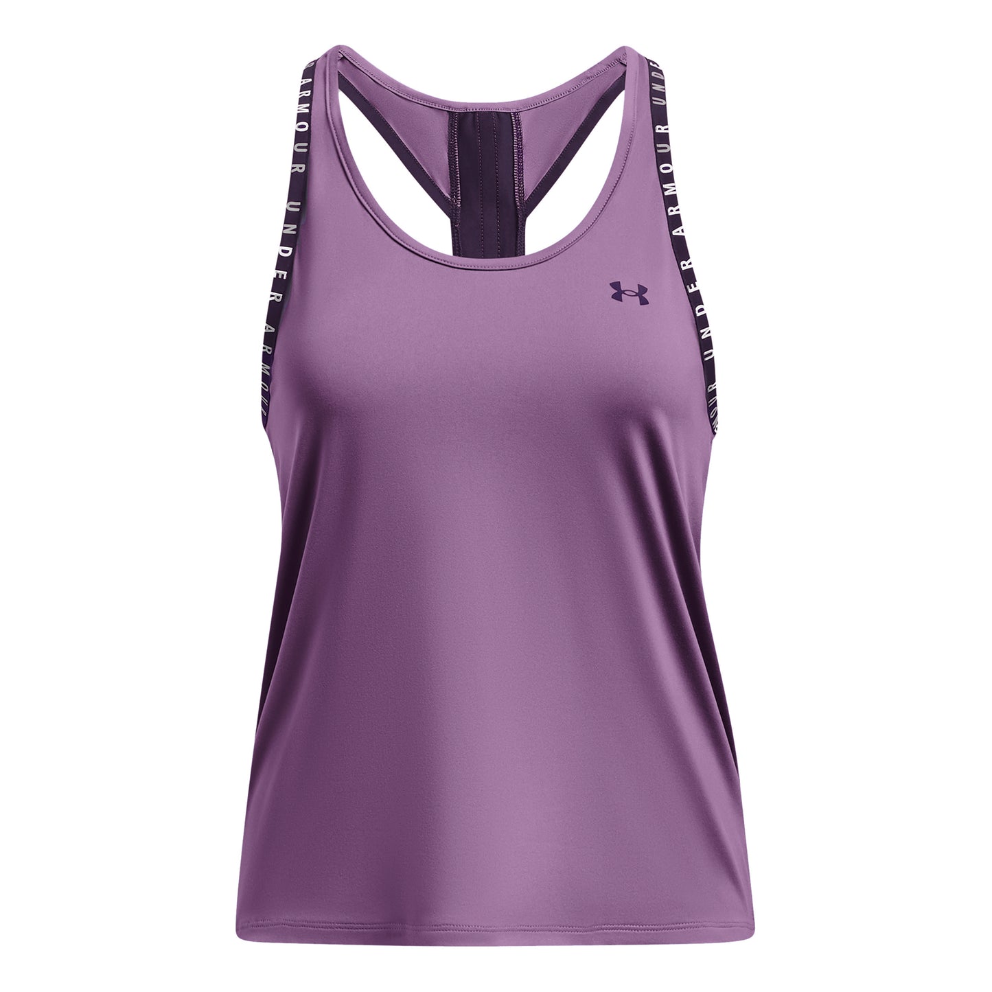 Under Armour Knockout Camiseta de tirantes Mujeres - lila, negro