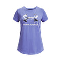 Sportstyle Logo Camiseta de manga corta Chicas - lila, multicolor