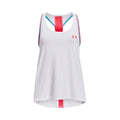 Knockout Camiseta de tirantes Chicas - blanco, rosa