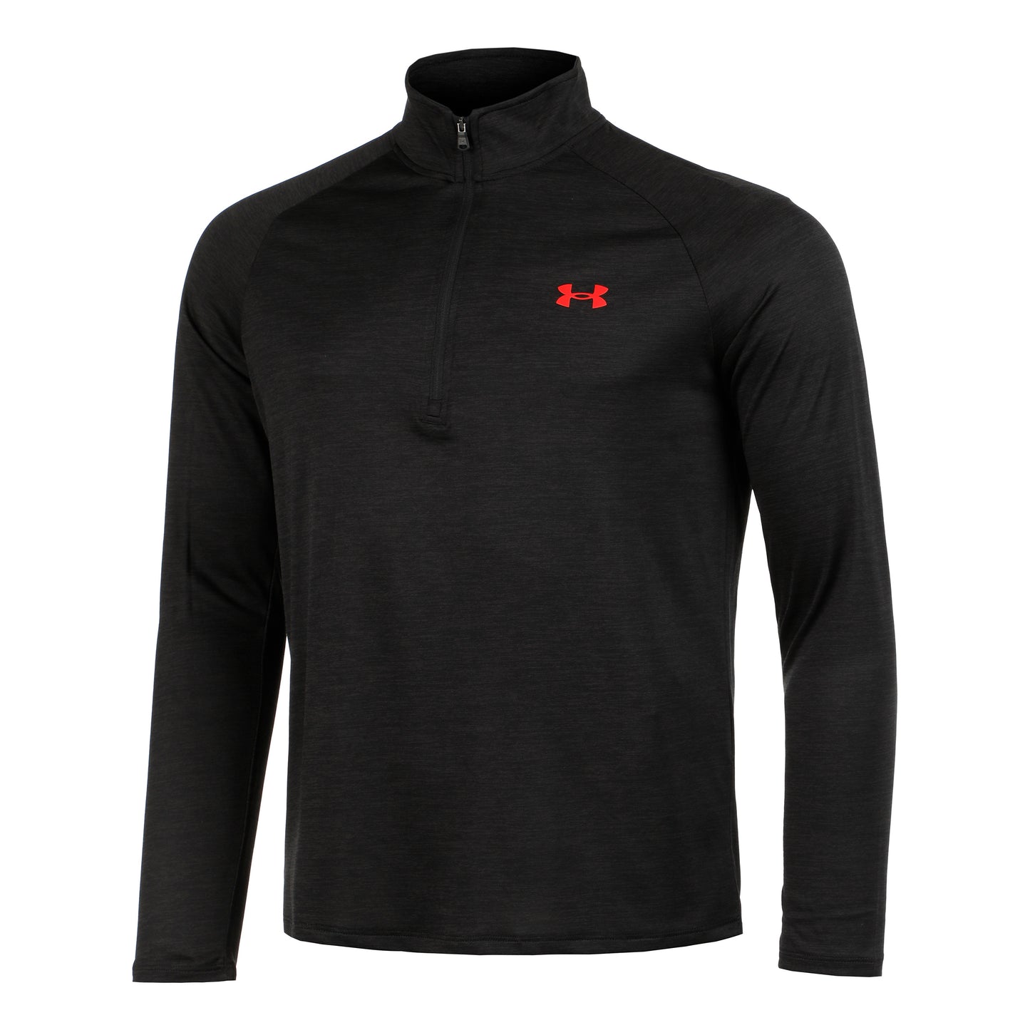 Under Armour Tech 2.0 Half-Zip Camiseta de manga larga Hombres - negro, rojo