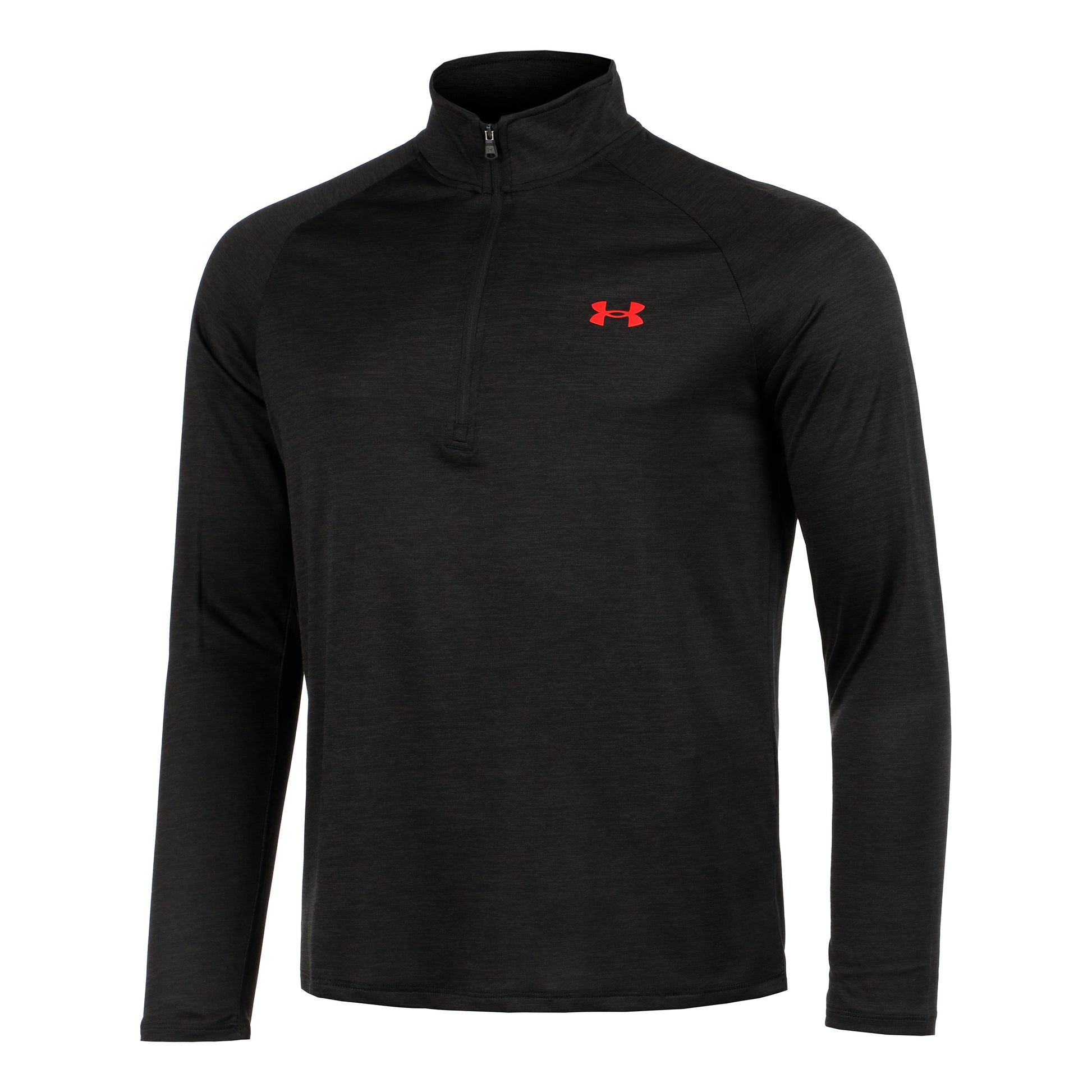 Under Armour Tech 2.0 Half-Zip Camiseta de manga larga Hombres - negro, rojo