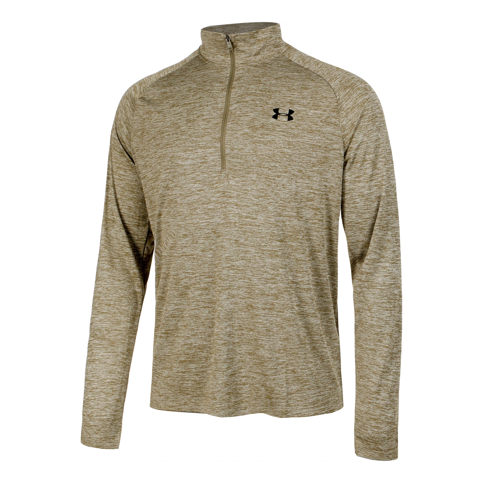 Under Armour Tech 2.0 Half-Zip Camiseta de manga larga Hombres - verde,