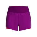 Flex Woven 2in1 Shorts Mujeres - lila,