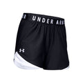 Play Up 3.0 Shorts Mujeres - negro, blanco