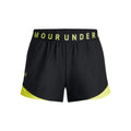 Play Up 3.0 Shorts Mujeres - negro, lima
