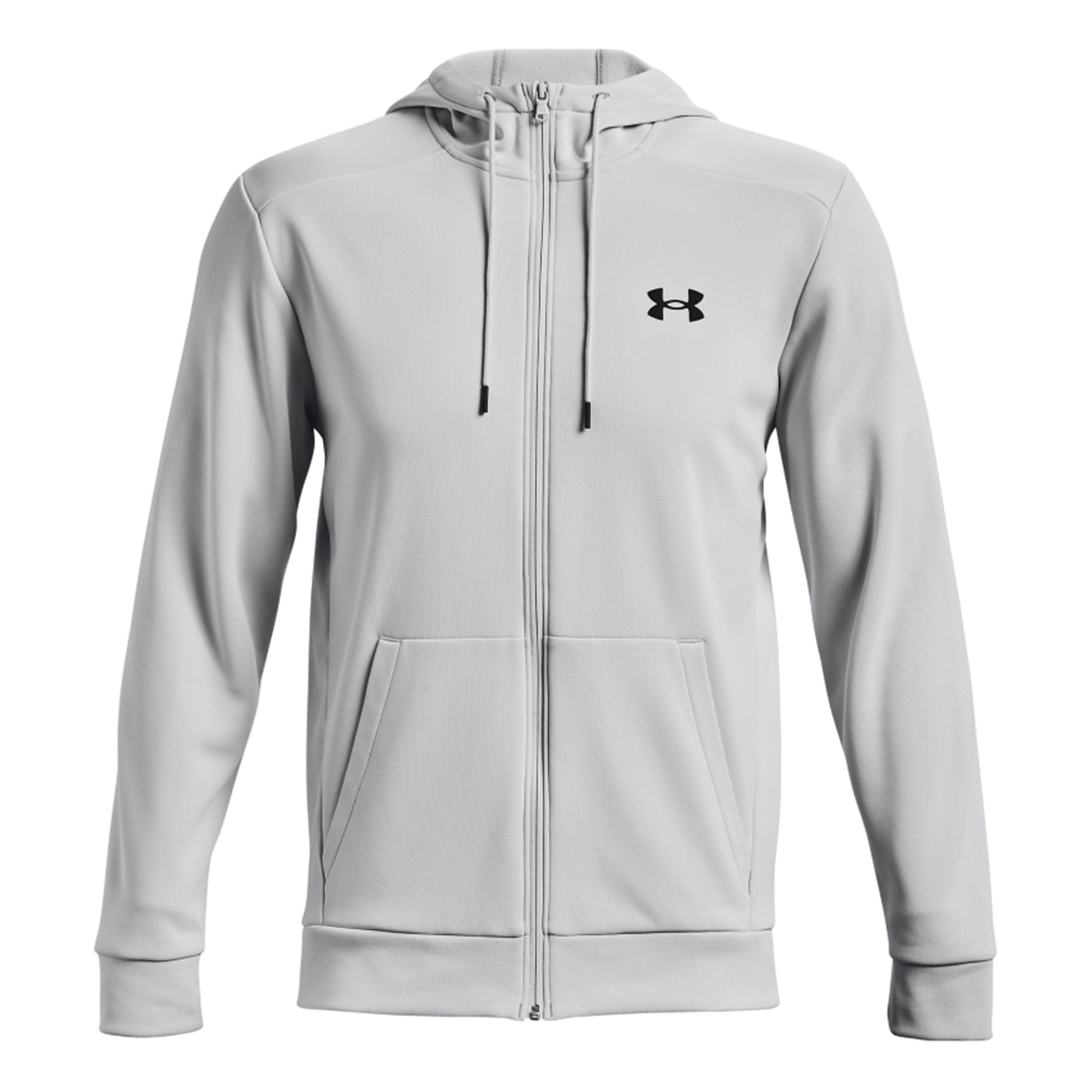 Under Armour Fleece Full Zip Sudadera con cremallera Hombres - gris claro,