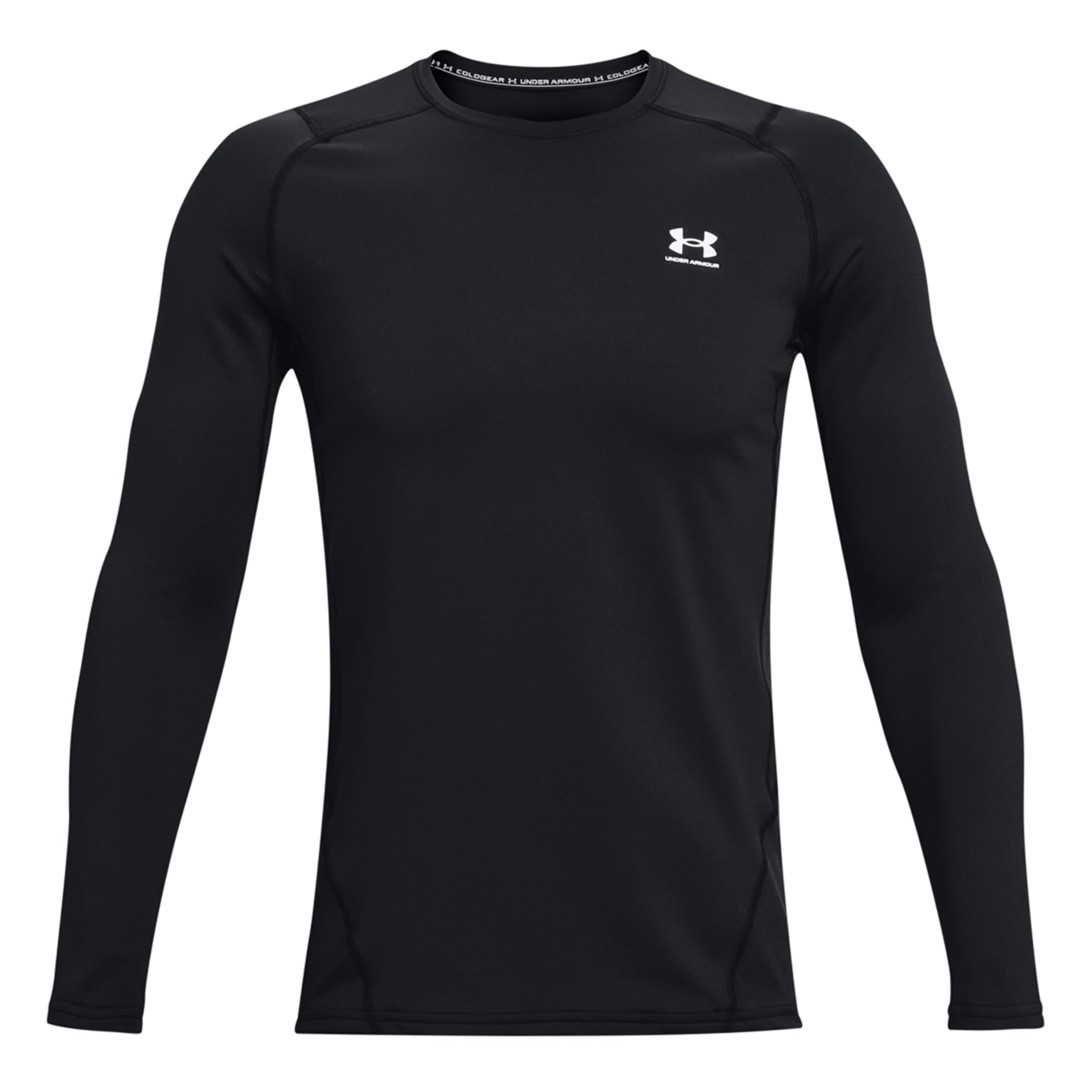 Under Armour Coldgear Fitted Crew Camiseta de manga larga Hombres - negro,