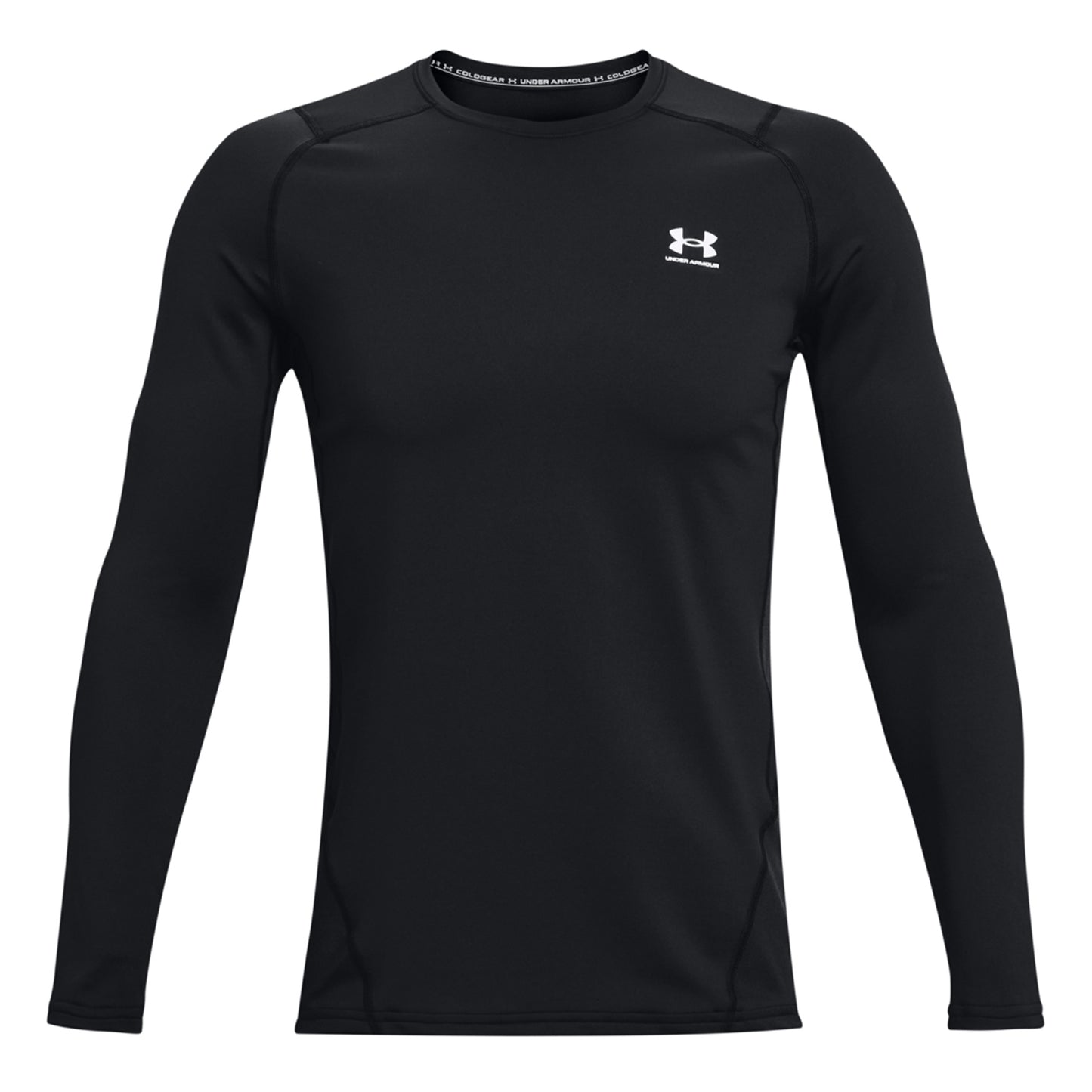 Under Armour Coldgear Fitted Crew Camiseta de manga larga Hombres - negro,