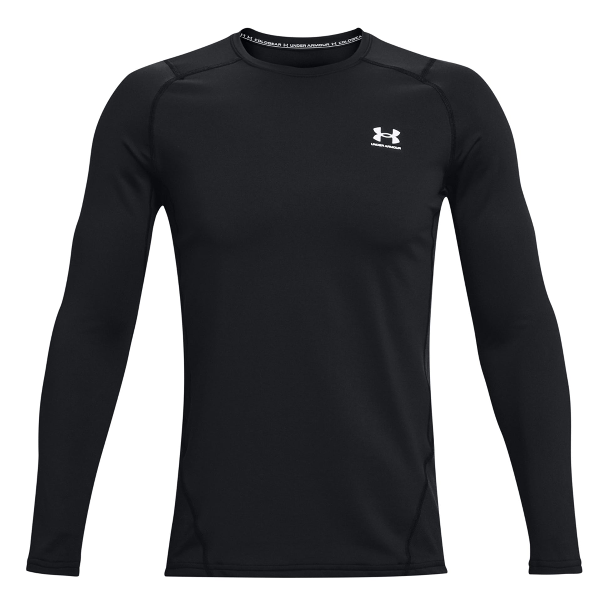 Under Armour Coldgear Fitted Crew Camiseta de manga larga Hombres - negro,