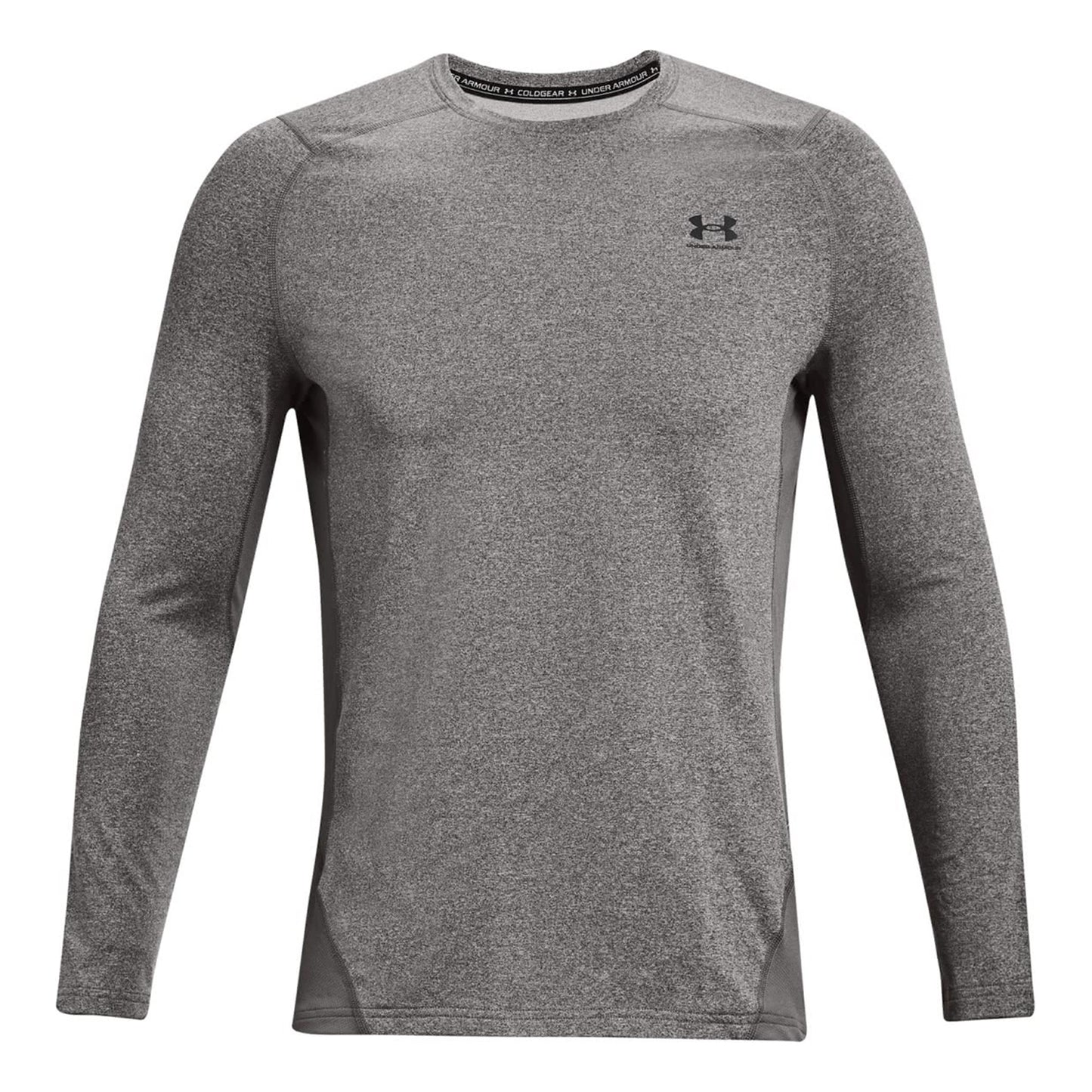Under Armour Coldgear Fitted Crew Camiseta de manga larga Hombres - gris oscuro,
