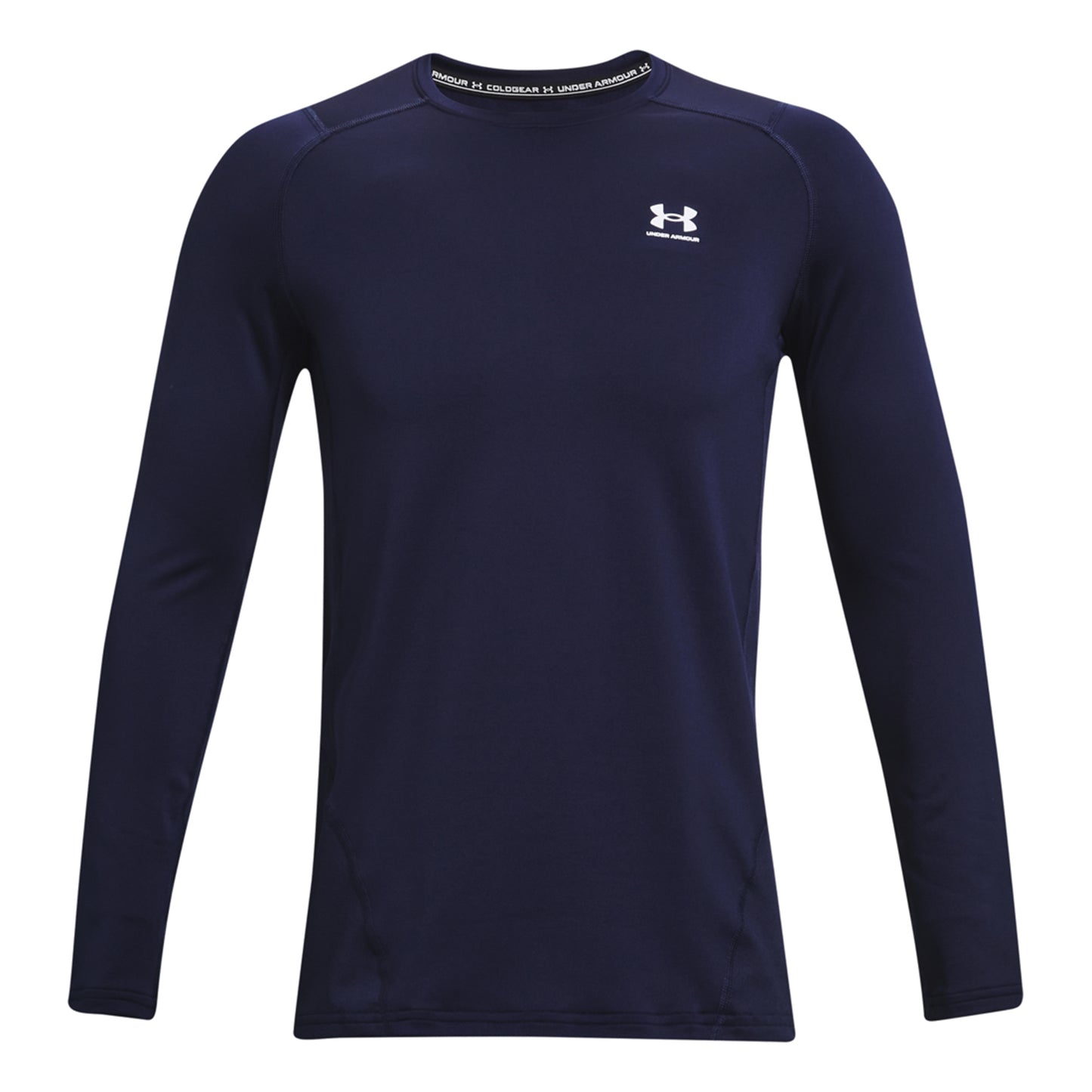 Under Armour Coldgear Fitted Crew Camiseta de manga larga Hombres - azul oscuro,