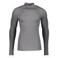 Coldgear Fitted Crew Camiseta de manga larga Hombres - gris,