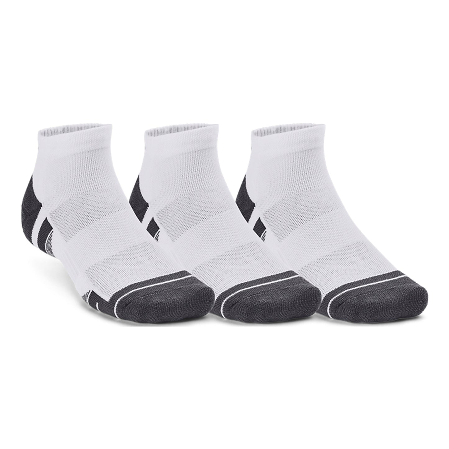 Under Armour Performance Tech Low Calcetines De Tenis Pack De 3-Blanco