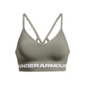 Seamless Low Long Sujetador deportivo Mujeres - oliva,