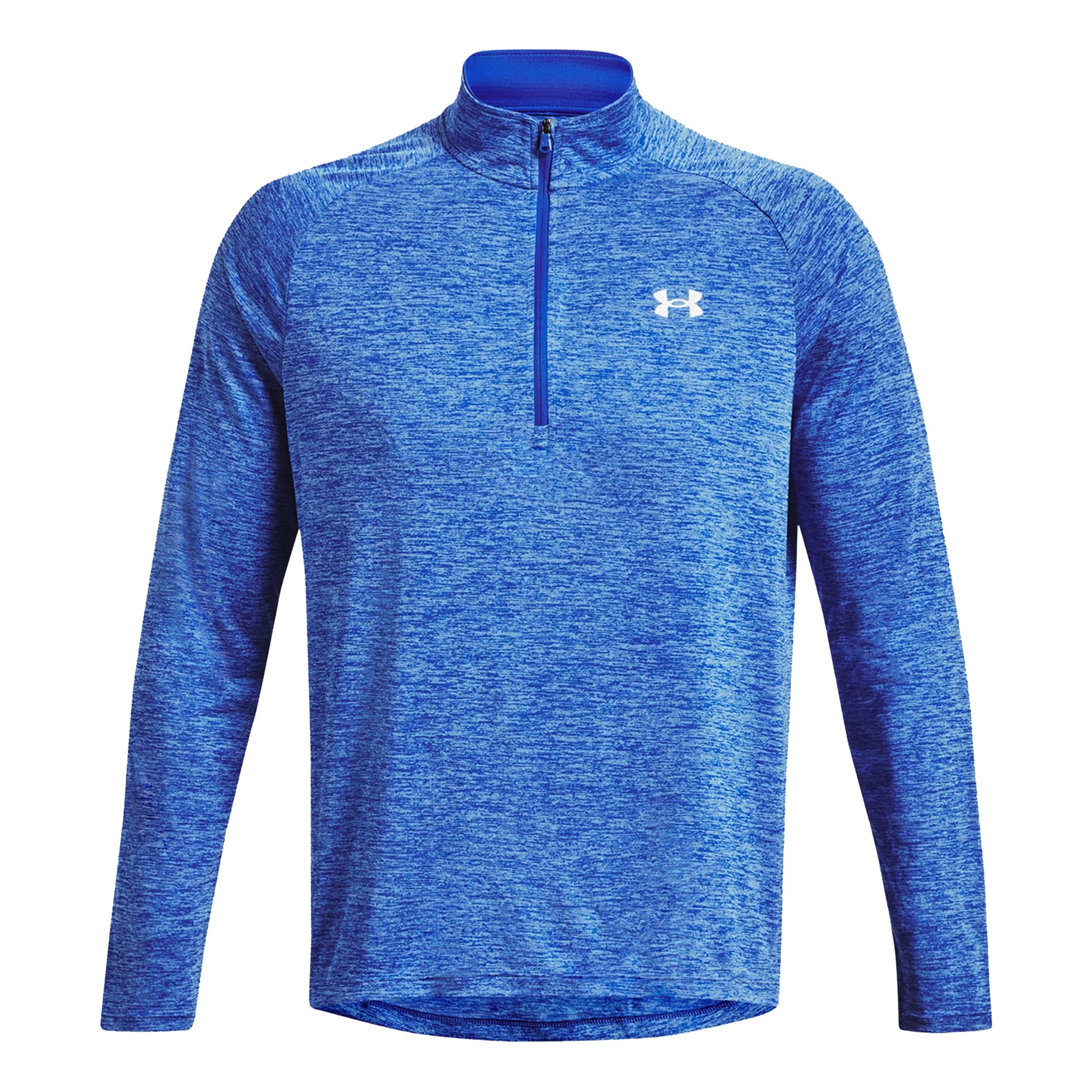 Under Armour Tech 2.0 Half-Zip Camiseta de manga larga Hombres - azul, blanco