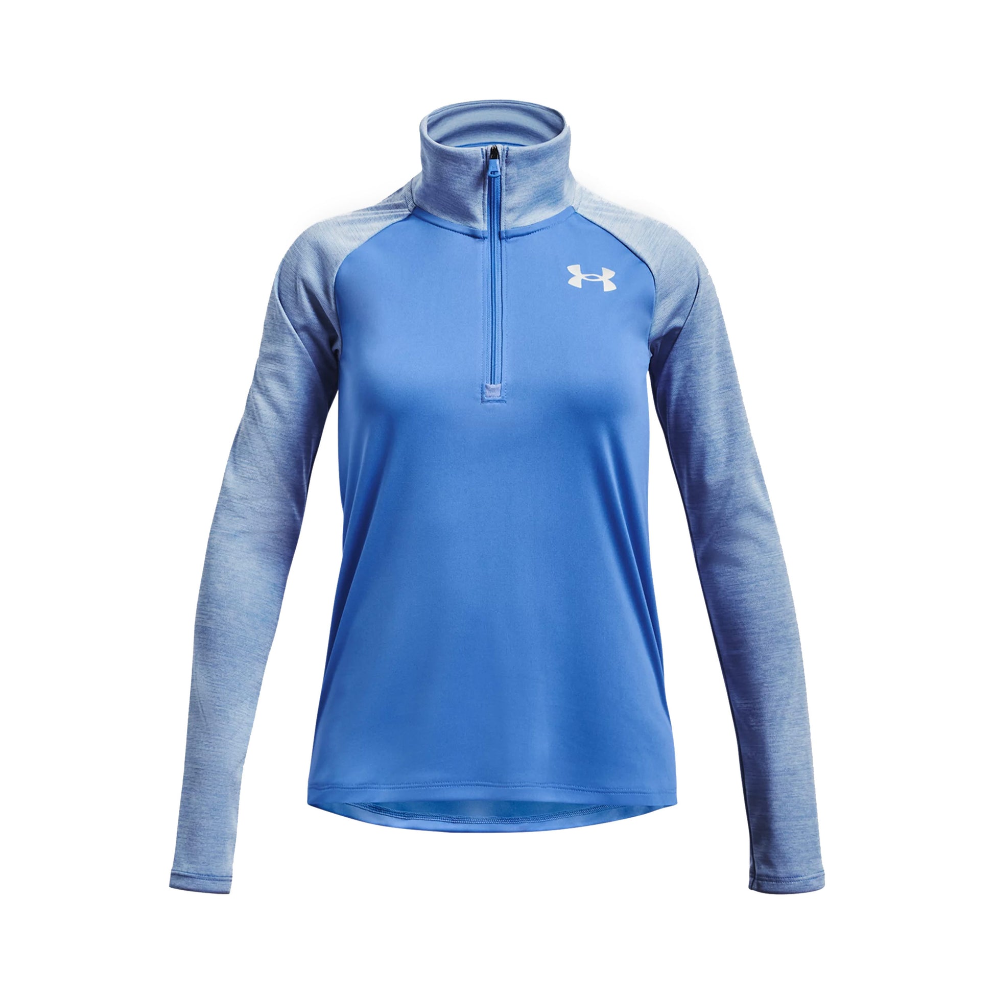 Under Armour Tech Graphic Half-Zip Camiseta de manga larga Chicas - azul,