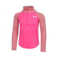 Tech Graphic Half-Zip Camiseta de manga larga Chicas - rosa, rosa viejo