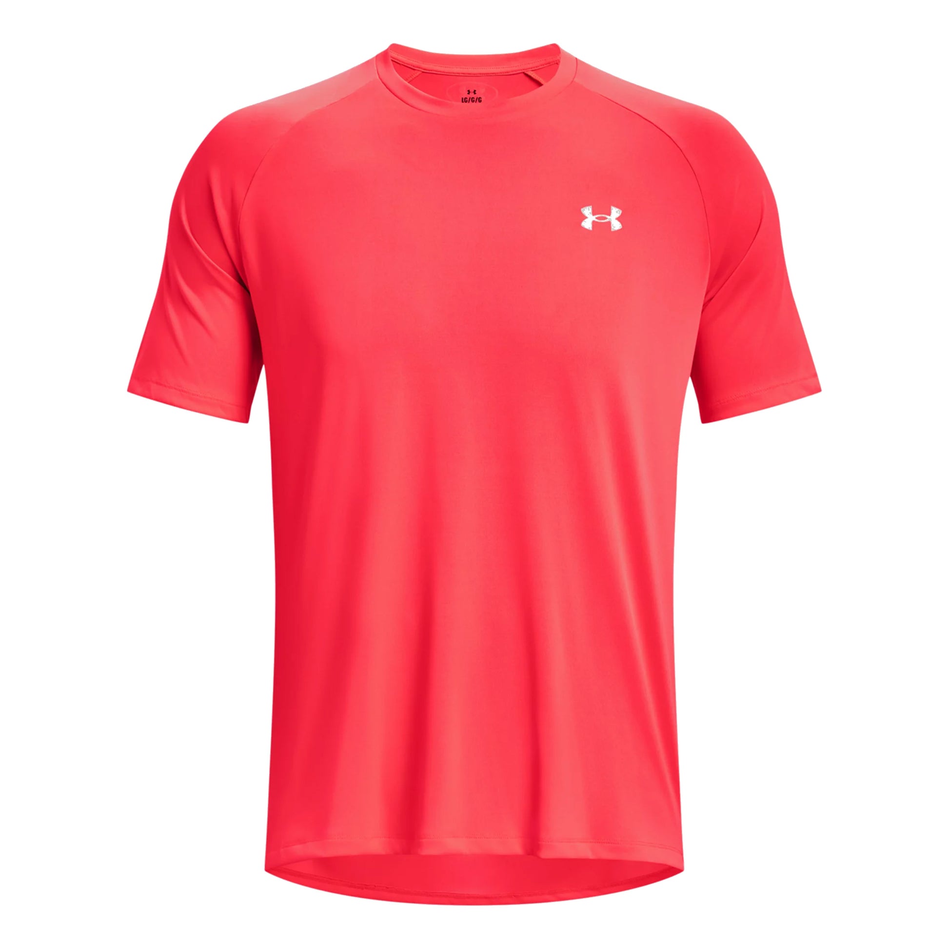 Under Armour Tech Reflective Camiseta de manga corta Hombres - coral,