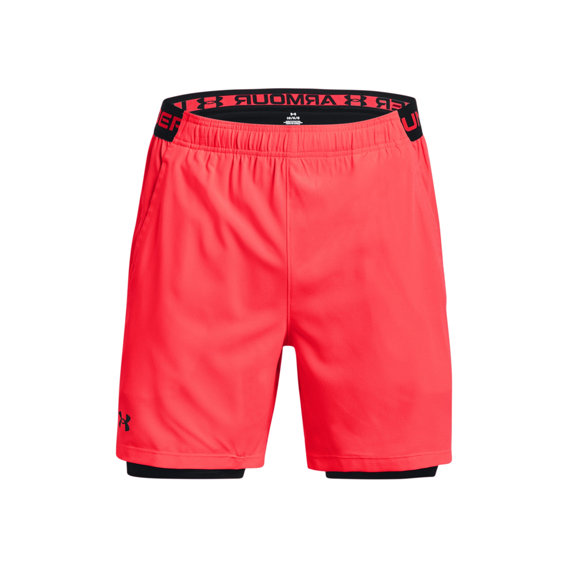 Under Armour Vanish Woven 2in1 Shorts Hombres - coral,