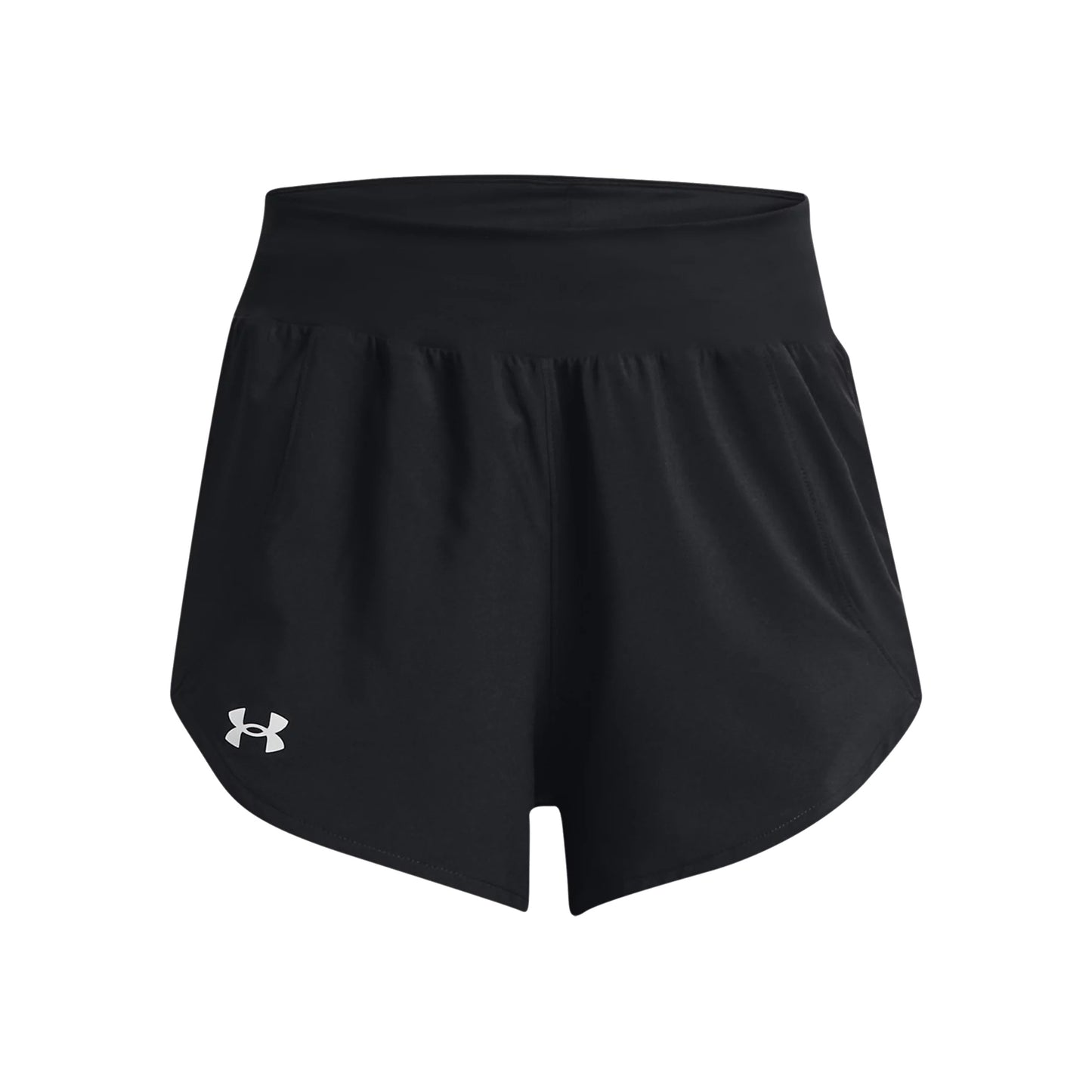 Under Armour Fly By Elite High Shorts Mujeres-Negro