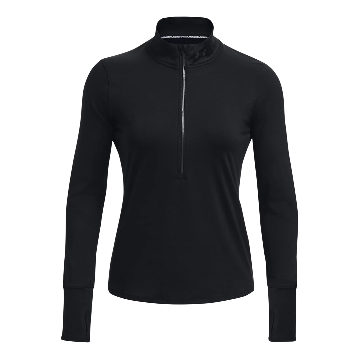 Under Armour Qualifier Run Half-Zip Camiseta De Manga Larga Mujeres-Negro
