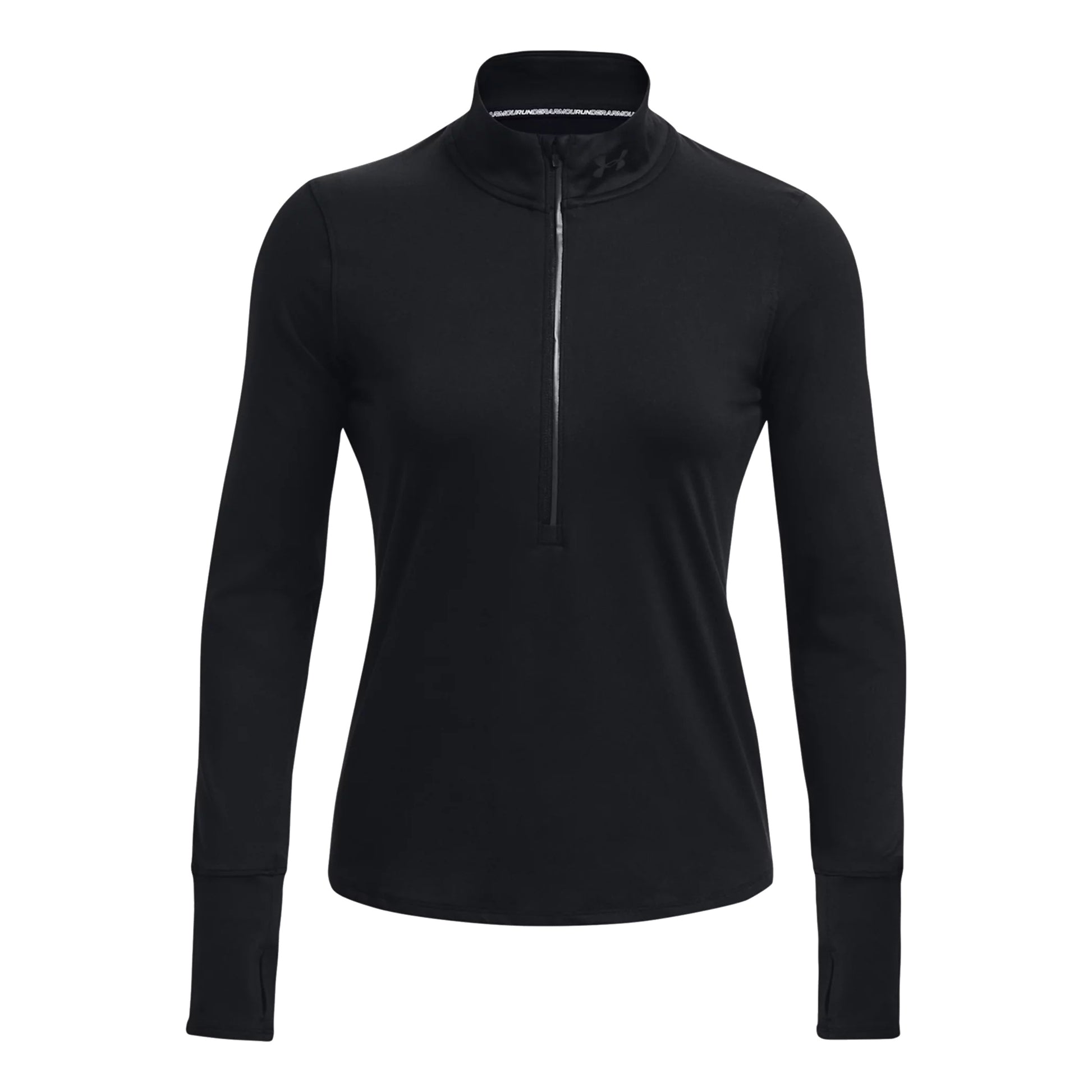 Under Armour Qualifier Run Half-Zip Camiseta De Manga Larga Mujeres-Negro