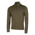 Qualifier Run 1/4 Zip Camiseta de running Hombres - verde,