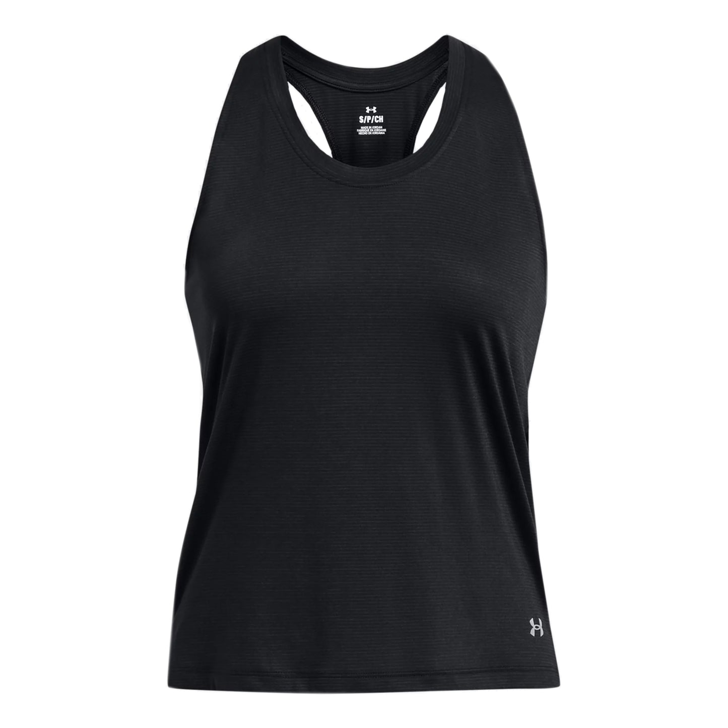 Under Armour Streaker Top De Running Mujeres-Negro