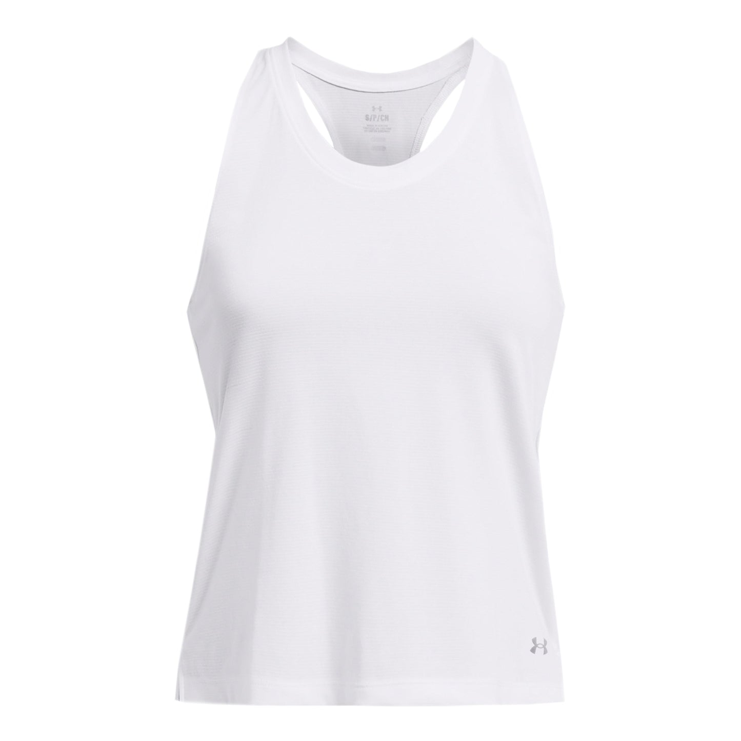 Under Armour Streaker Singlet Top De Running Mujeres-Blanco