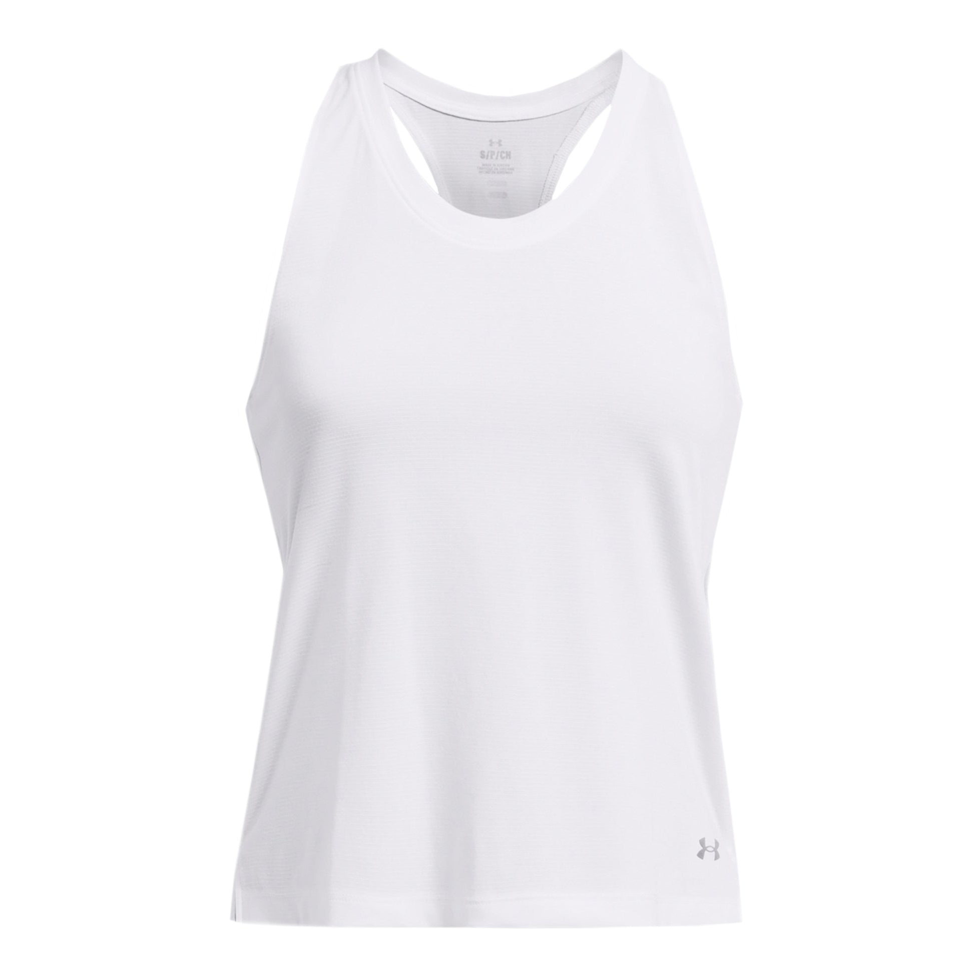 Under Armour Streaker Singlet Top De Running Mujeres-Blanco