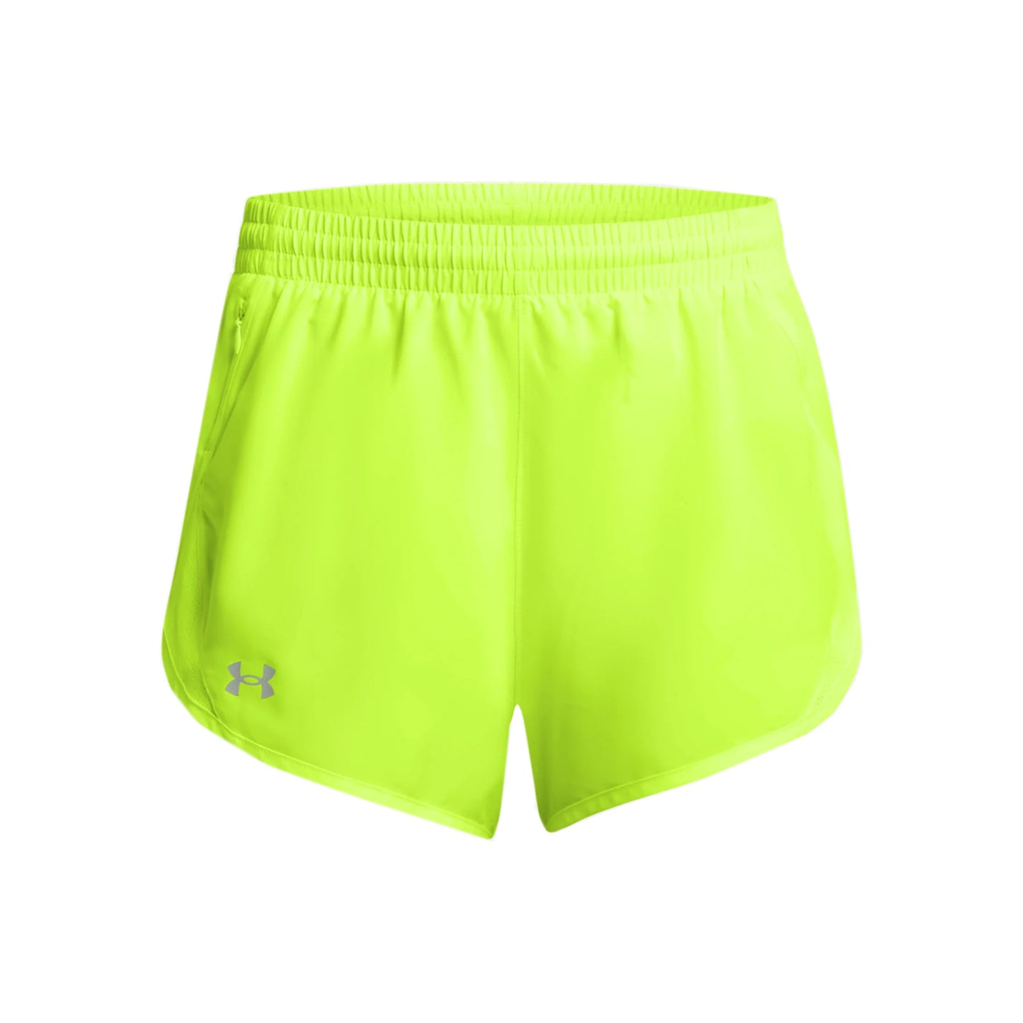 Under Armour Fly By 3in  Pantalones cortos Mujeres - amarillo neón
