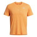 Streaker Splatter SS Camiseta de running Hombres - naranja,